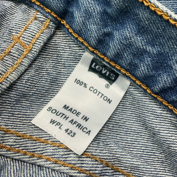 Vintage Levi’s 501XX button fly straight leg denim 34 x 28 - Picture 5 of 7